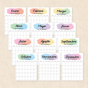 calendario 2025 para imprimir