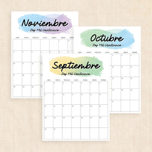 calendario 2025 para imprimir