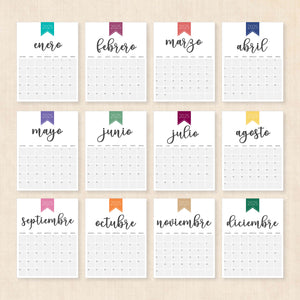 Calendario 2025 para imprimir