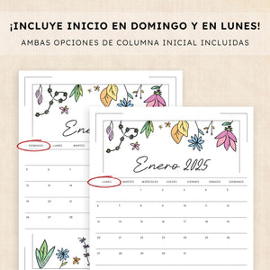 Calendario 2025