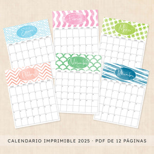 Calendario 2025
