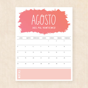 Calendario 2025
