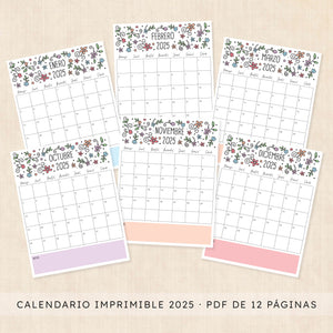 Calendario 2025