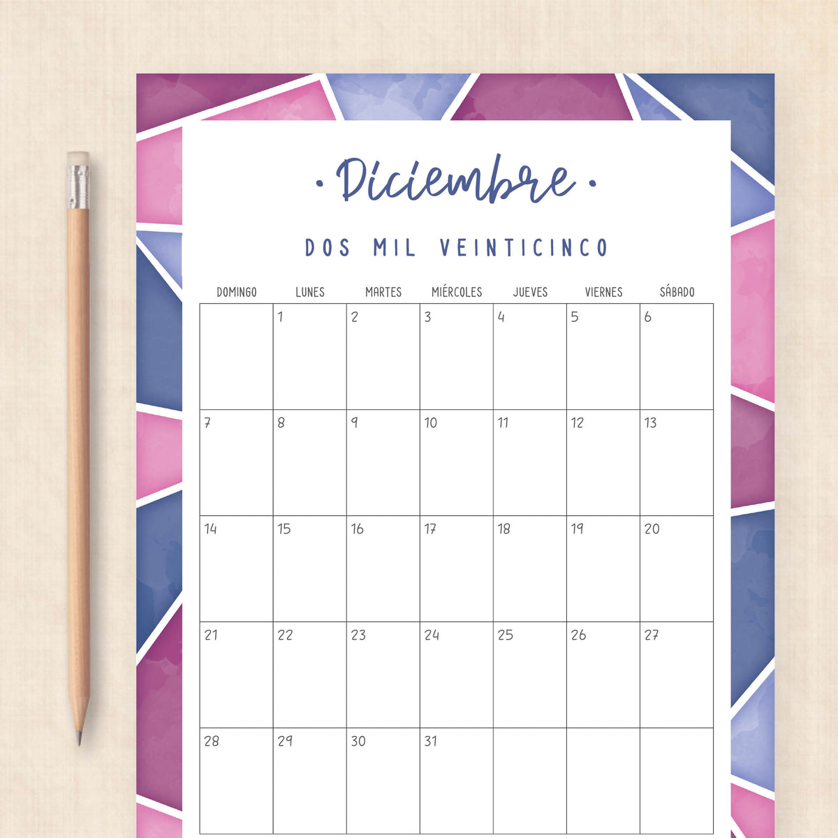 Calendario 2025