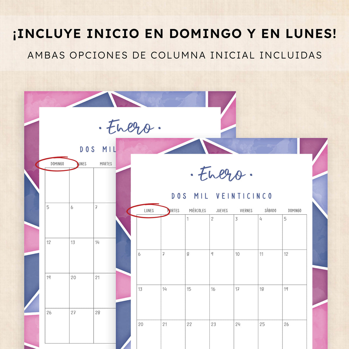 Calendario 2025