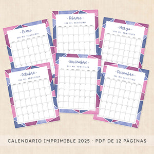 Calendario 2025