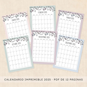 Calendario 2025