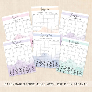 Calendario 2025