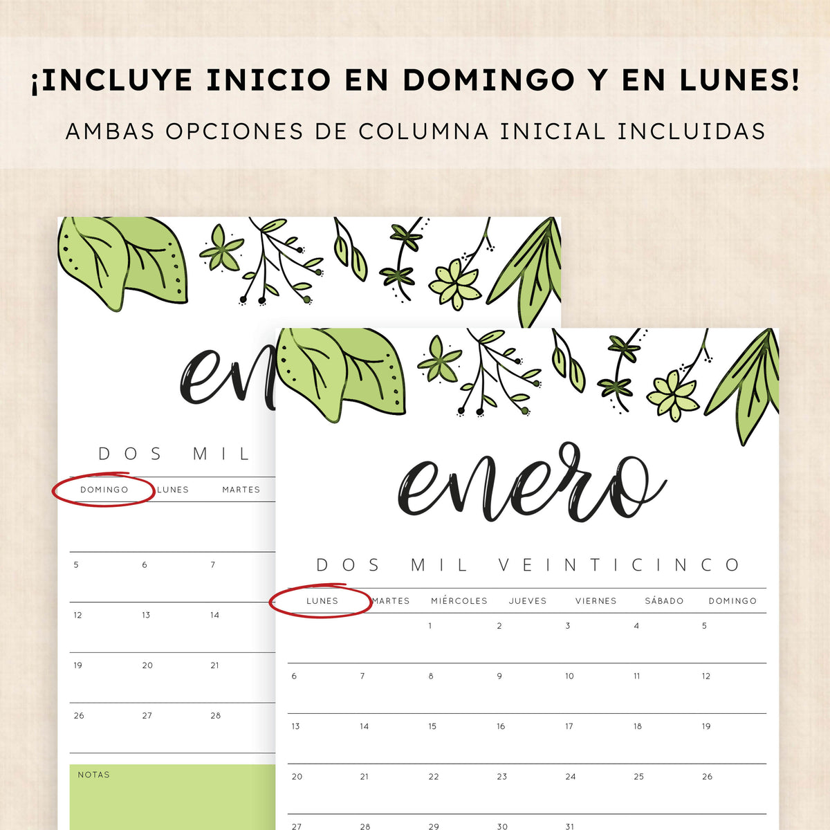 Calendario 2025