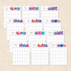 Calendario 2025 para imprimir