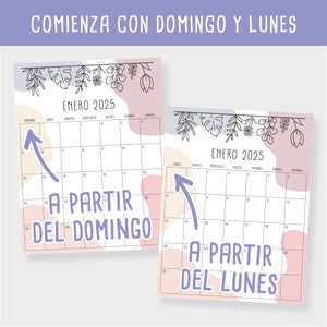 Calendario 2025