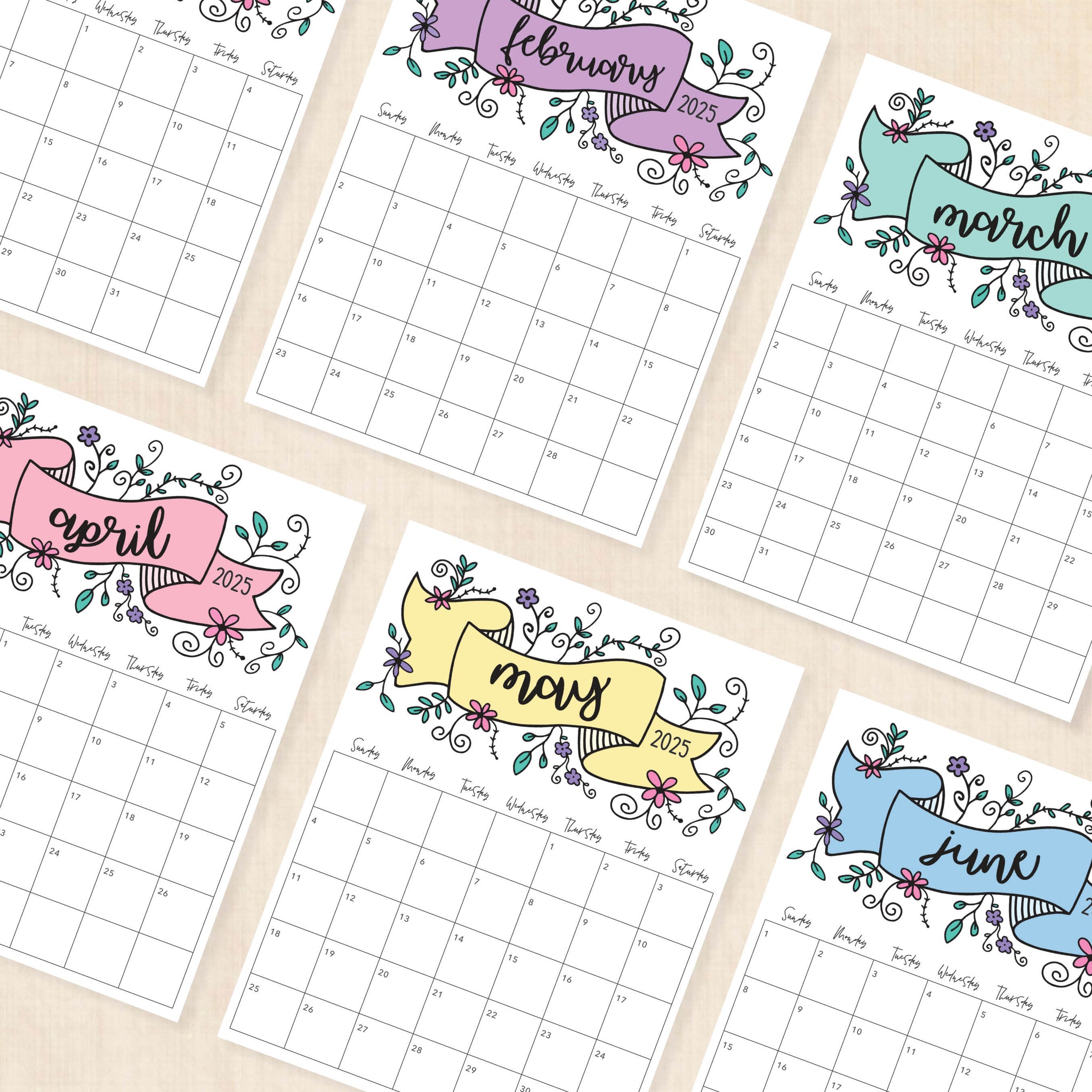 Printable 2025 Calendar