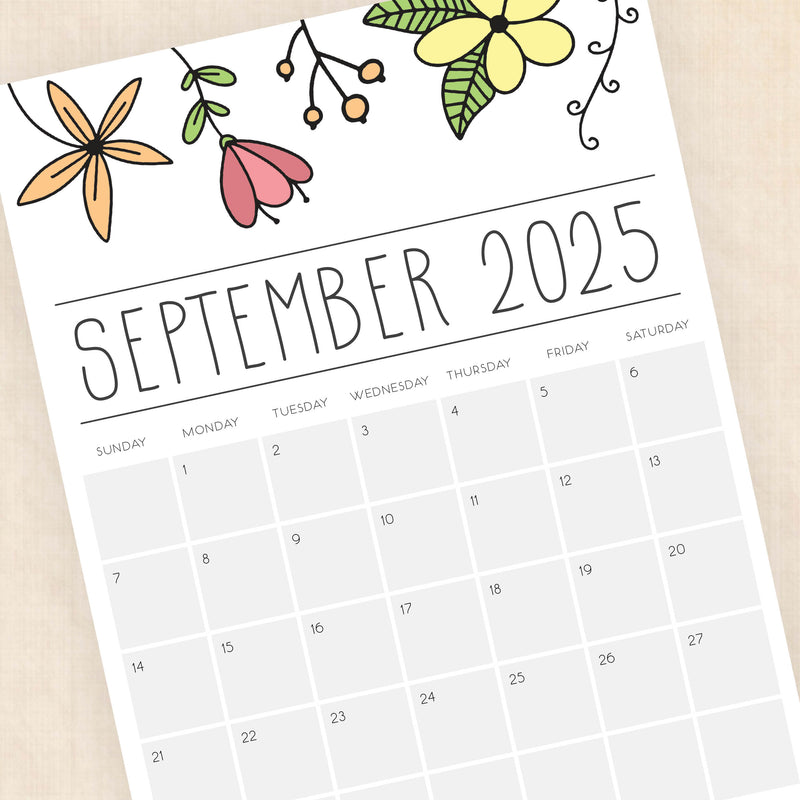 Printable 2025 Calendar