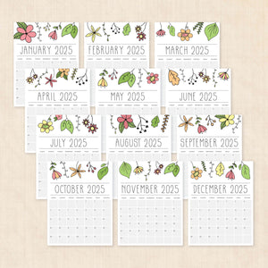 Printable 2025 Calendar