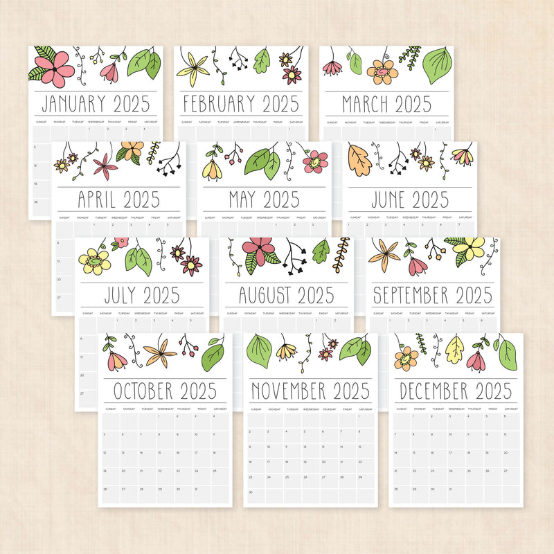 Printable 2025 Calendar