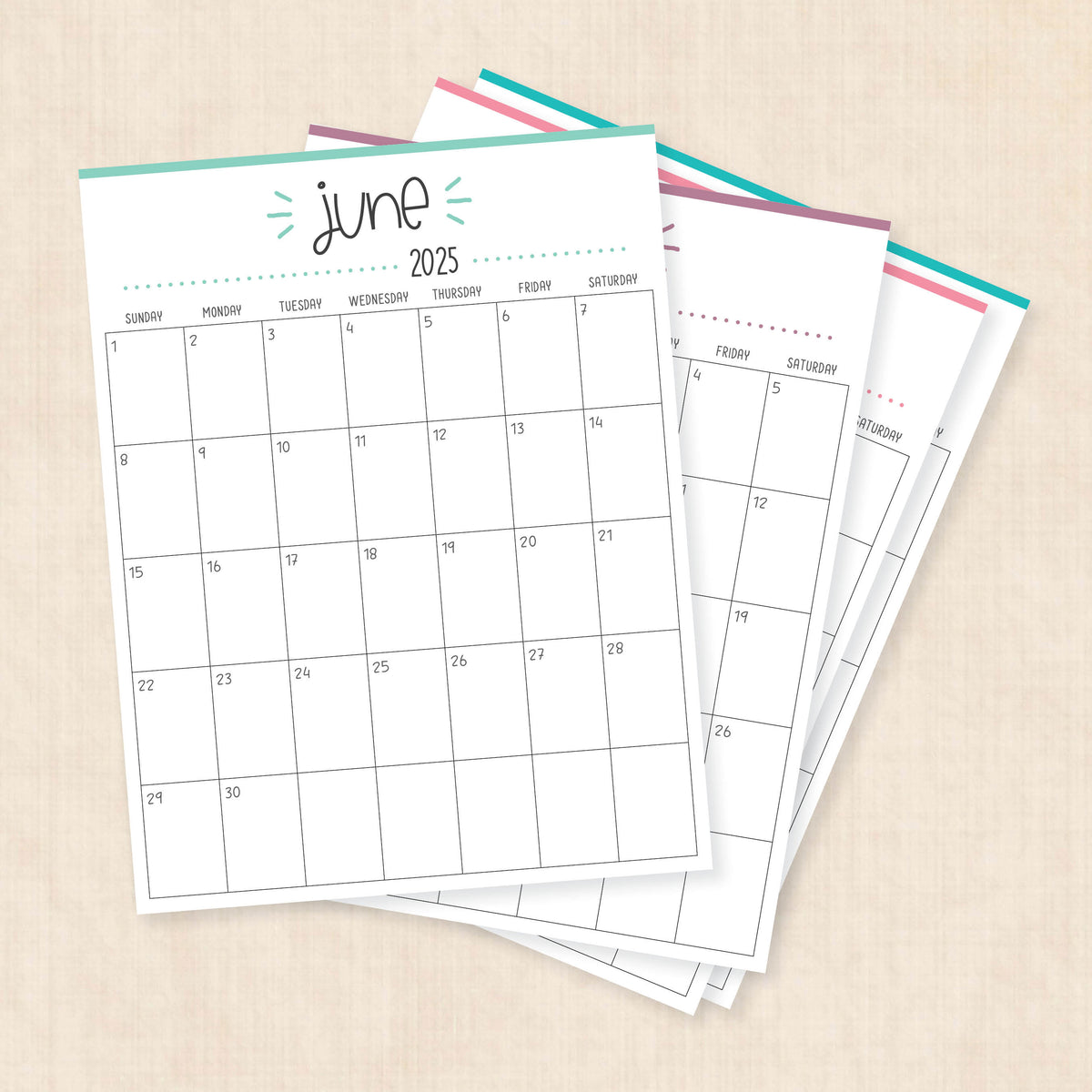 Printable 2025 Calendar