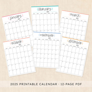 Printable 2025 Calendar
