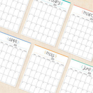 Printable 2025 Calendar
