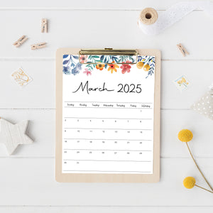 Printable 2025 Calendar