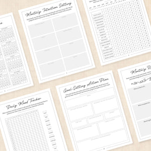 2025 vision board template