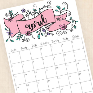 2026 Calendar