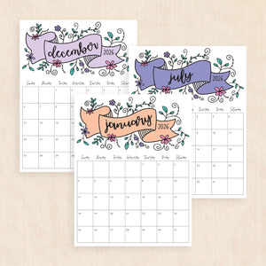 2026 Calendar