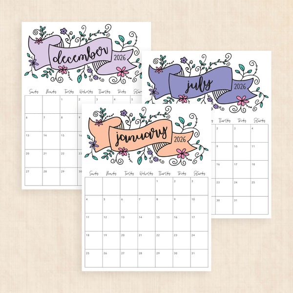 2026 Calendar
