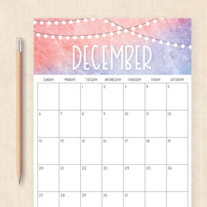 2026 Calendar