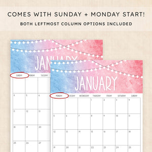 2026 Calendar
