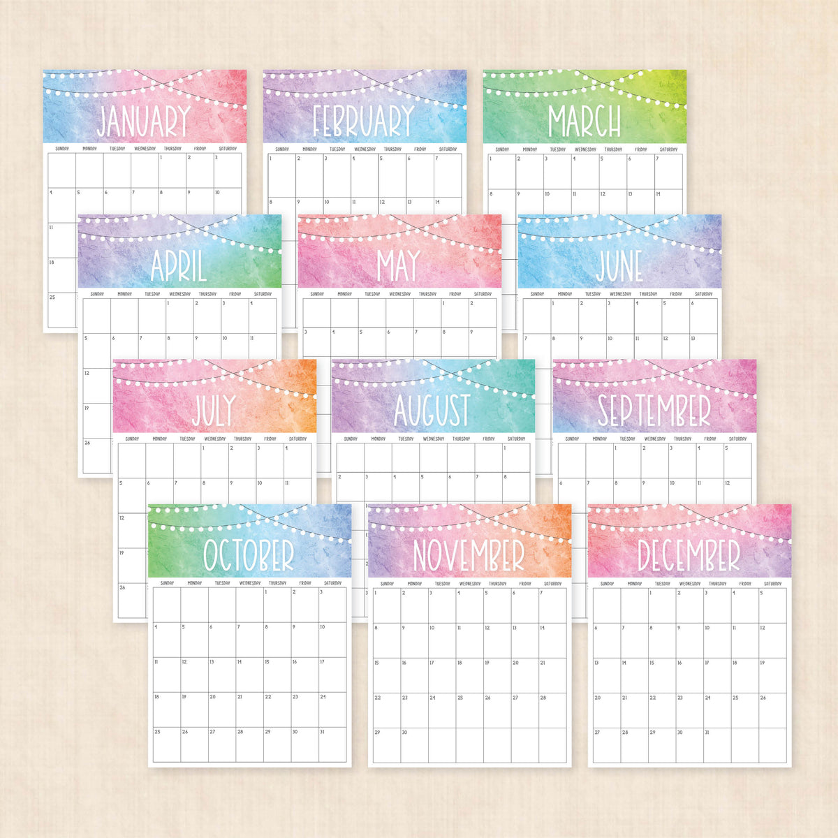 2026 Calendar