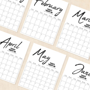 printable 2026 Calendar