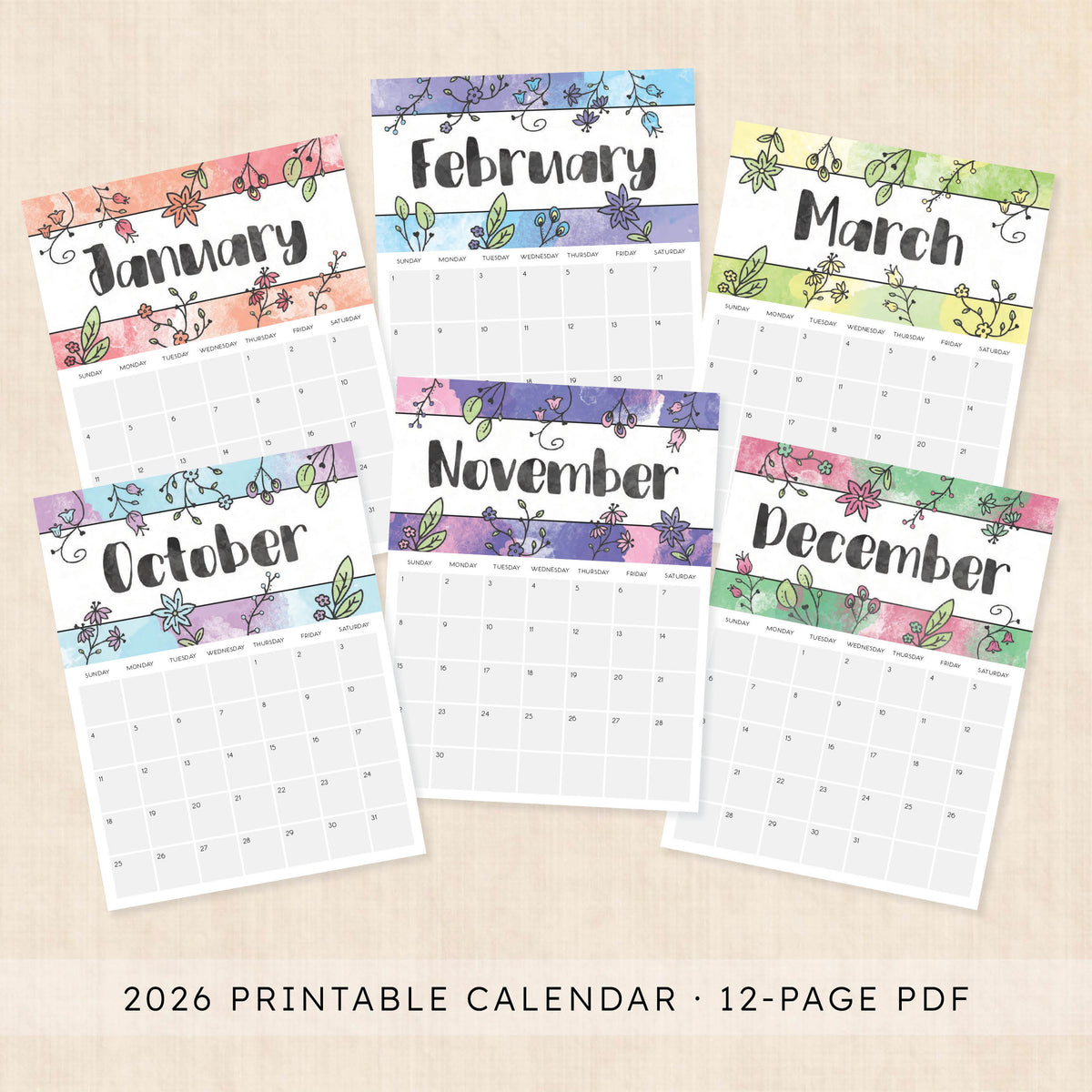 2026 Calendar