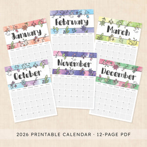 2026 Calendar