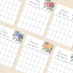 printable 2026 Calendar