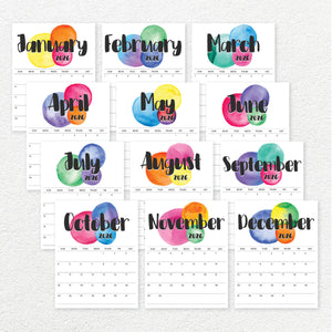 Printable 2026 Calendar