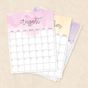 printable 2026 calendar