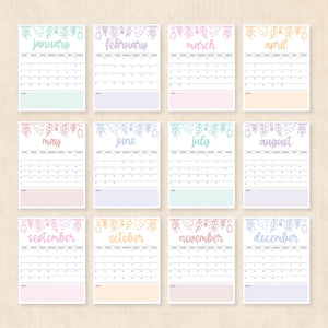 printable 2026 Calendar