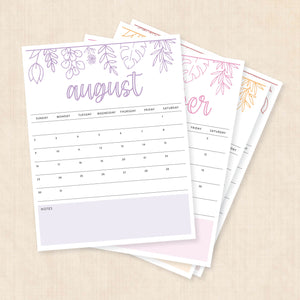 printable 2026 Calendar