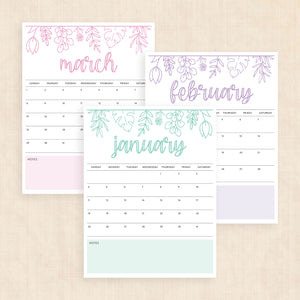 printable 2026 Calendar