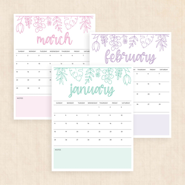 printable 2026 Calendar