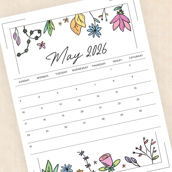 2026 Calendar