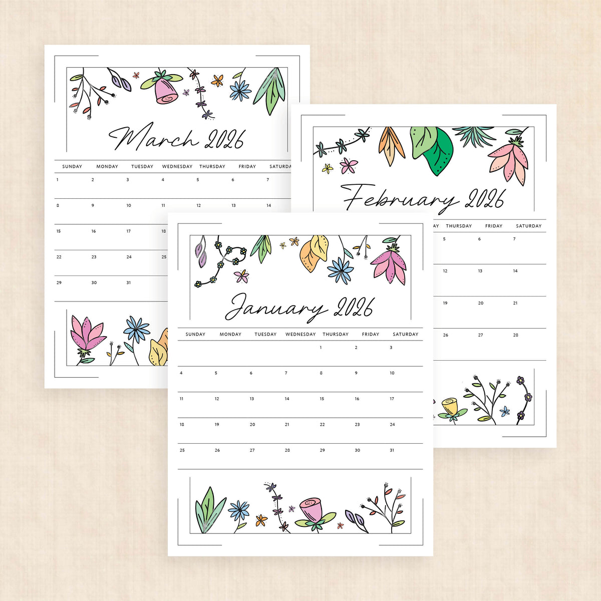 2026 Calendar