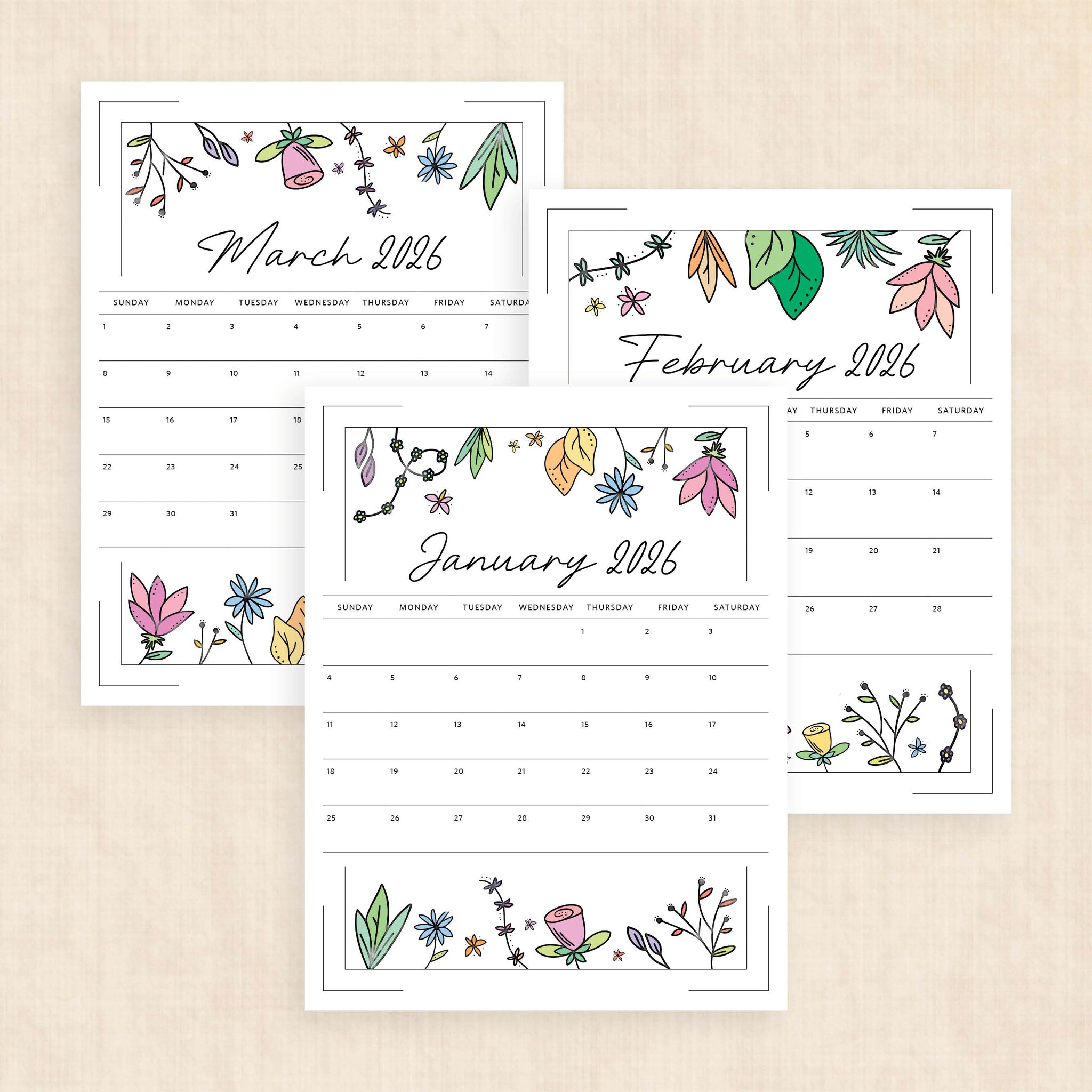 2026 Calendar