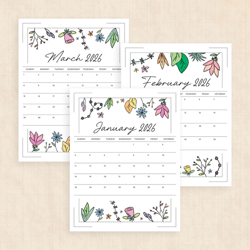 2026 Calendar