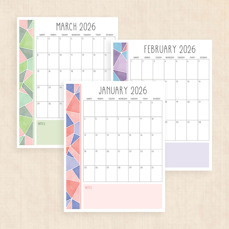 printable 2026 Calendar