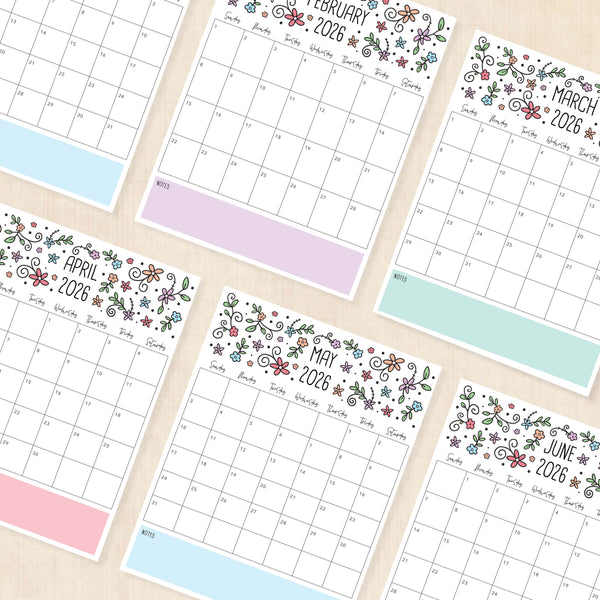2026 Calendar