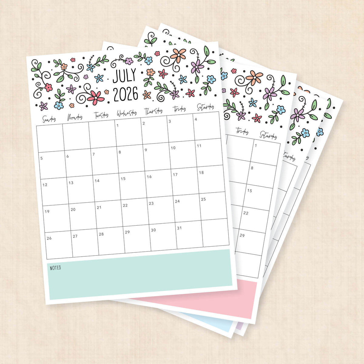 2026 Calendar