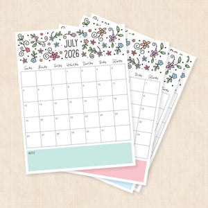 2026 Calendar