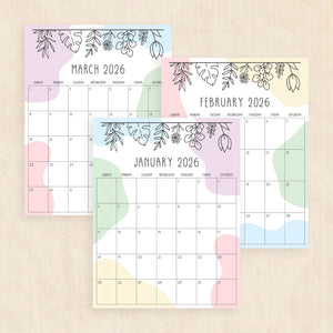 printable 2026 Calendar