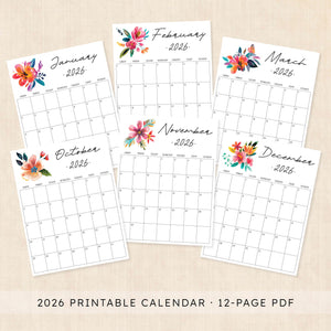 2026 Calendar
